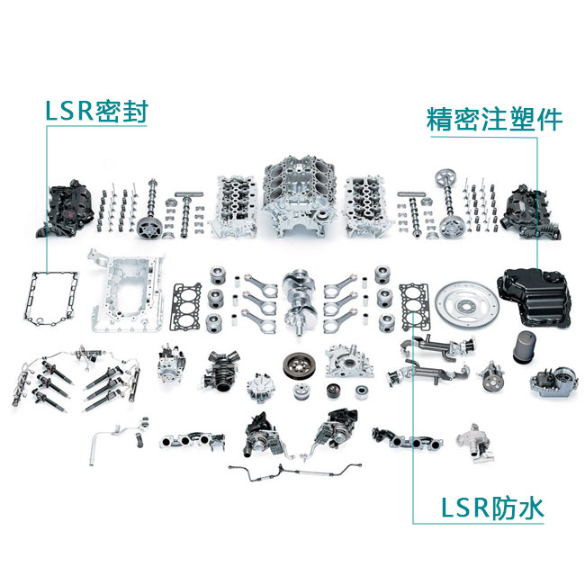 LSR automotive parts